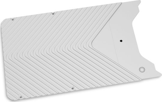 Ekwb GPU Backplate EK-Quantum Vector FE RTX 3090 Ti Backplate Воден блок за графична карта Сребрист