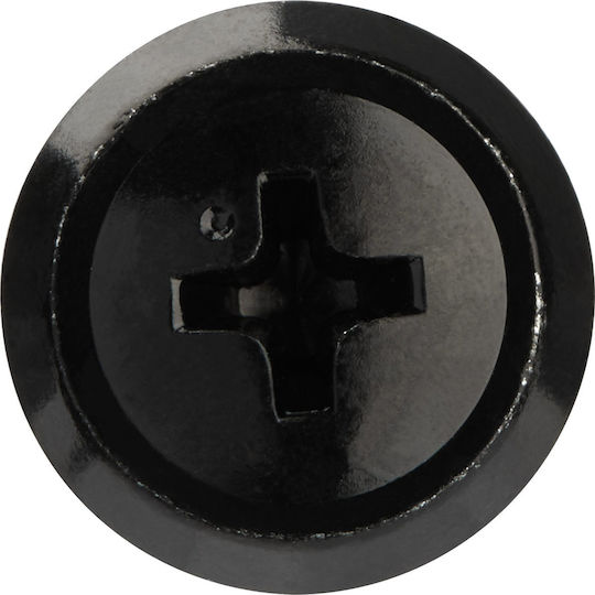 10-32 Rack Screws Nuts 50 Pieces Black