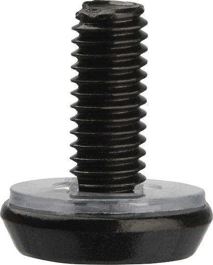 10-32 Rack Screws Nuts 50 Pieces Black