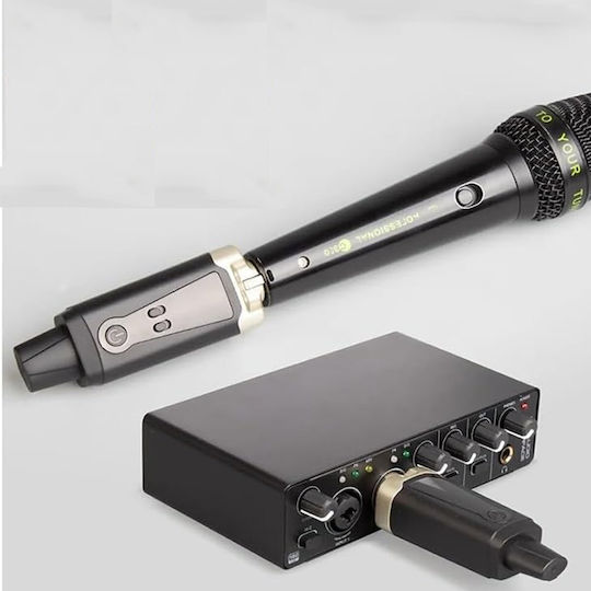 Microphone Dna Wxlr1 Wireless Audio Transmission System Uh