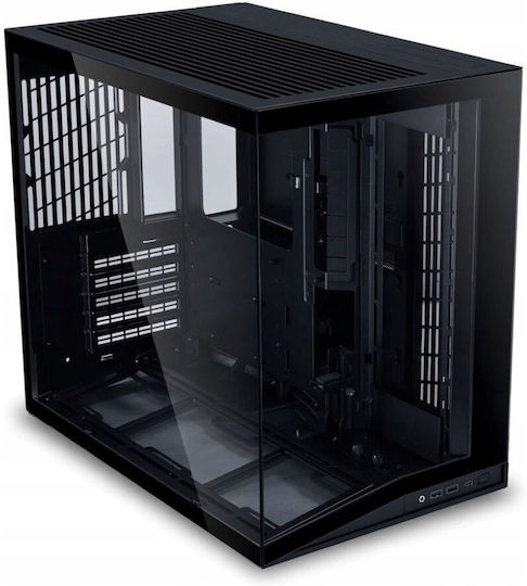 Lian Li O11 Dynamic Mini V2 Gaming Midi Tower Κουτί Υπολογιστή με Πλαϊνό Παράθυρο Μαύρο