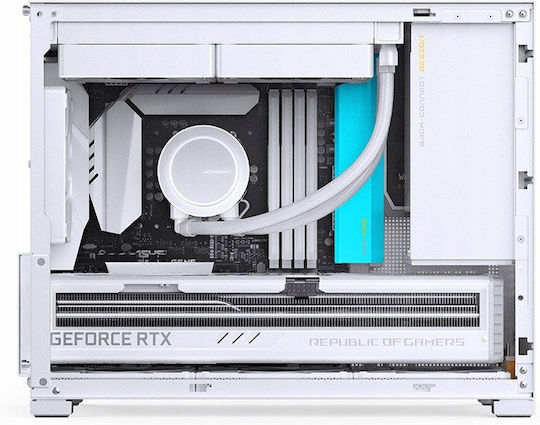 Jonsbo D32 PRO Мини Кула Компютърна Кутия Бяла