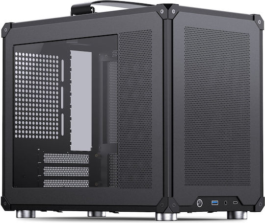 Jonsbo C6 Max Mini Tower Κουτί Υπολογιστή Μαύρο