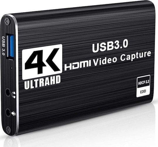 Card de Captură Video Roger Hdmi 4k@60fps Usb 3.0 Hdcp 2.2