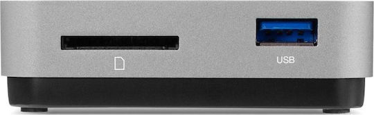 OWC USB-C Докинг станция с HDMI 4K PD Черен (OWCTCDK5P2SG)