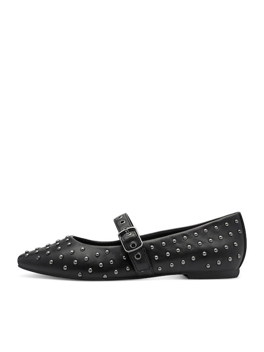 Anatomic Leather Ballerinas Black