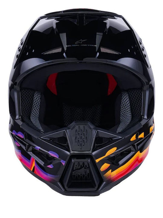 Alpinestars S-M3 Force Мотоциклетна каска Мотокрос DOT / ECE 22.06 1430гр