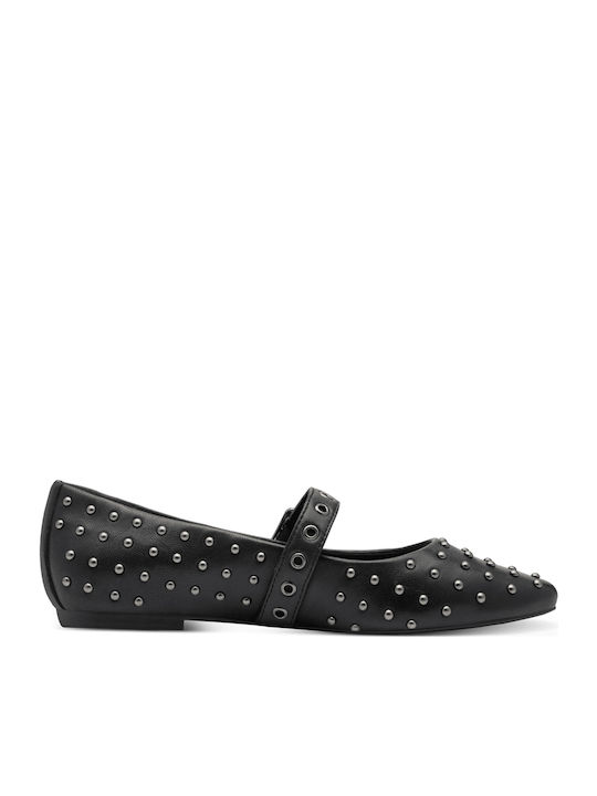 Anatomic Leather Ballerinas Black