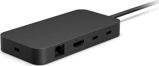 Microsoft Surface Thunderbolt 4 Thunderbolt 4 Docking Station με 4K Ethernet Μαύρο