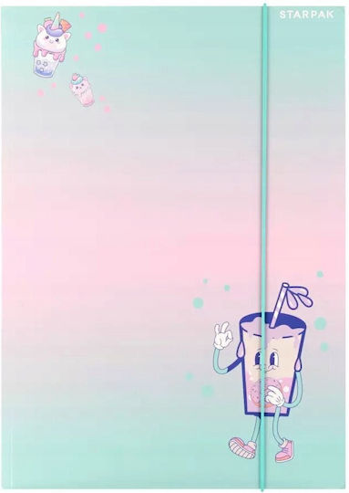 Папка За Архивиране A4 Bubble Tea С Ластик Fol10/100