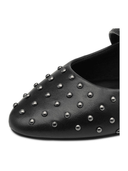 Anatomic Leather Ballerinas Black