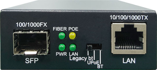 Converter Levelone Gvt-2015 10 100 1000t>rj45 To Sfp 60w Sw