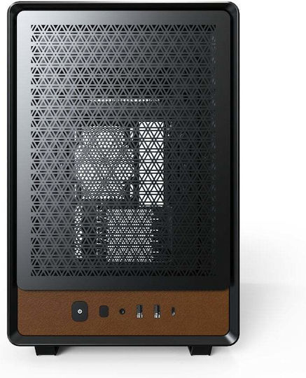 Montech Heritage Gaming Mini Tower Carcasă PC Cu Deschidere Laterală Neagră