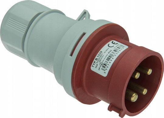 Pawbol B.1029 Power Plug 16A 4P Twiggy IVN 164