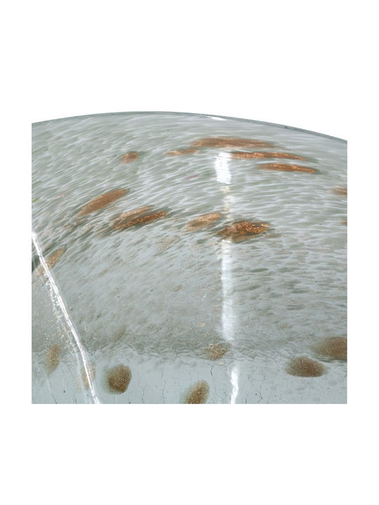 Artekko Twilight Decorative Bowl Gray 30x22x15cm
