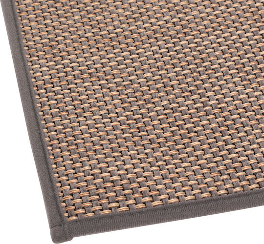 5Five Rechteckige Küchenmatte mit rutschfestem Unterlage Grey 45x75εκ.