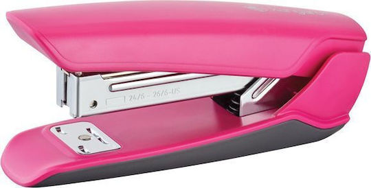 Kangaro Stapler Aion-10g Puncher Nowa-35 Stapler Pink
