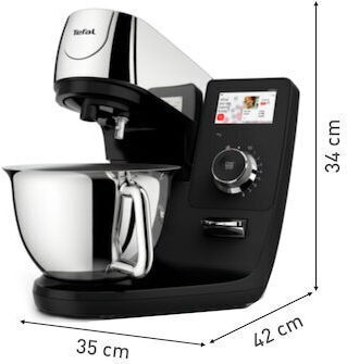 Tefal Icoach Touch Mixează 1200W cu Vas din Oțel Inoxidabil 5.5lt