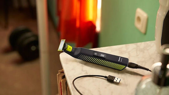 Philips One Blade QP6506/15 Ξυριστική Μηχανή Προσώπου Επαναφορτιζόμενη