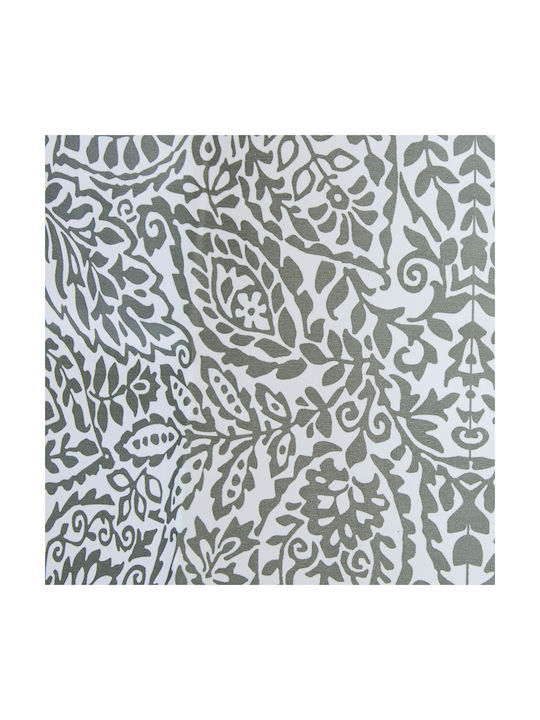 5Five Duschvorhang Stoff 180x200cm Weiß