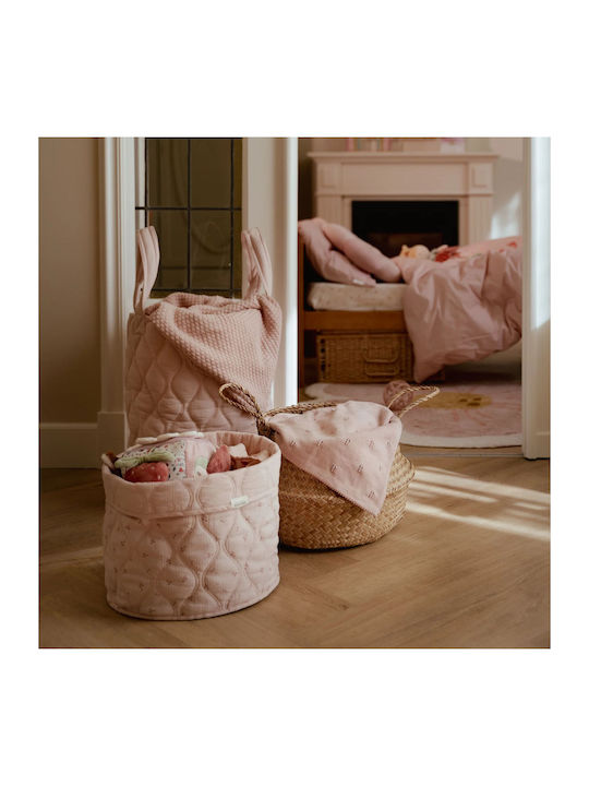 Little Dutch Blanket Blossom Knitted Pink 110x140cm