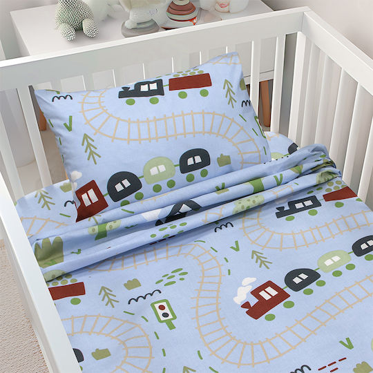 Lino Home Beige Fitted Baby Sheets 120x180cm