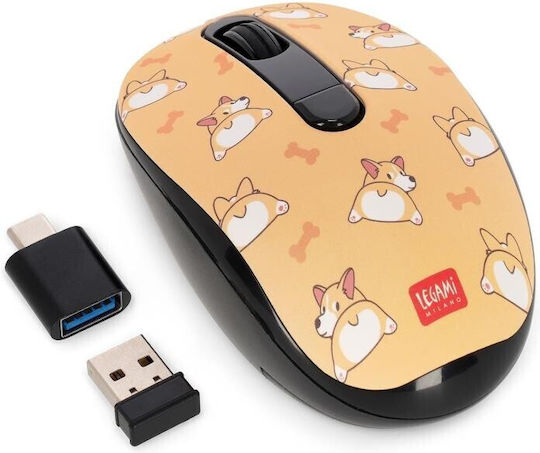 Legami Milano WMO0012 Mouse Wireless Corgi