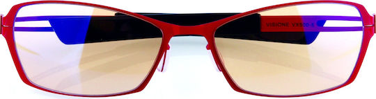 Arozzi Gaming Screen Protection Glasses in Rot Color