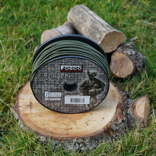 Șiret Elastic Cauciucat Fosco 6mm 60m