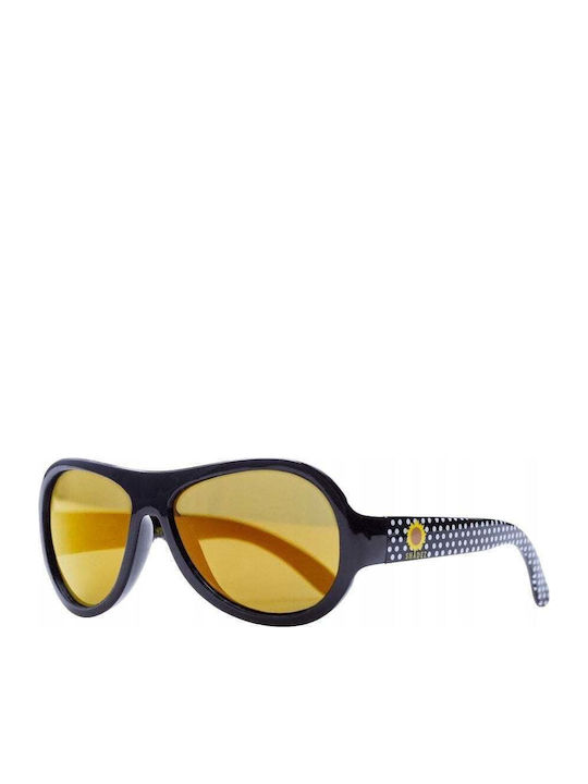 Shadez Polka Sunflower SHZ-49 Μάσκα Παιδικά Γυαλιά Ηλίου Μαύρα για 3-7 Ετών
