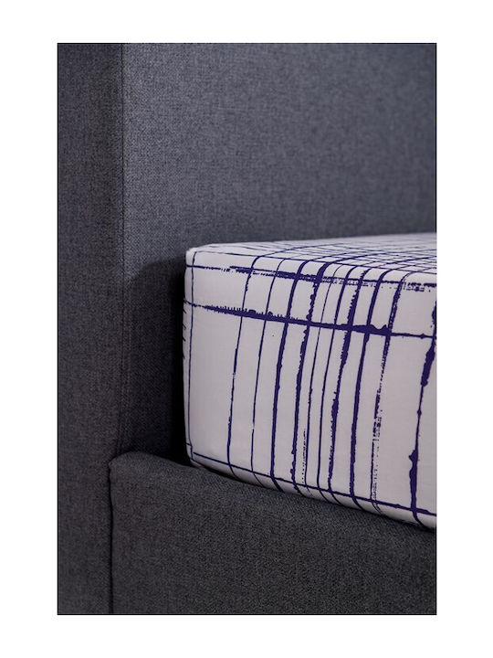 Naf Naf Sheet Sets King Size 270x280cm. Summit Pacific Blue 4pcs