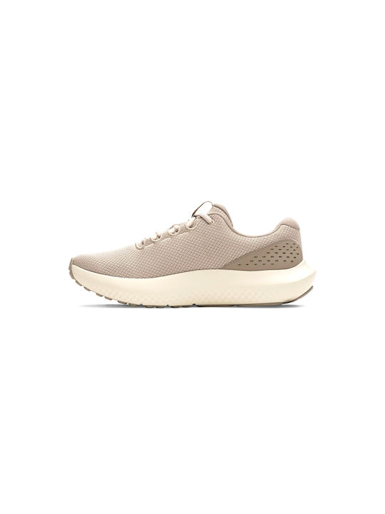 Charged Surge 4 Sport Shoes Running Beige