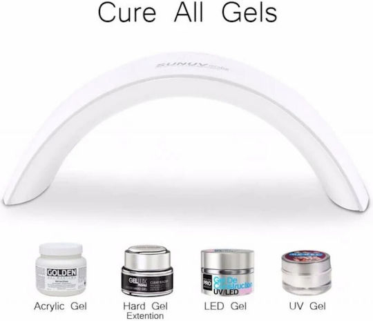 Uncle George Nail Polish Curing Lamp UV / LED 24W White