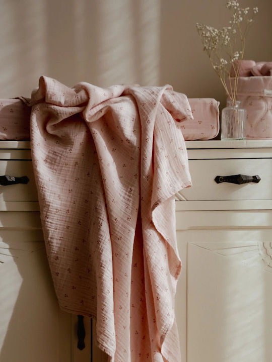 Little Dutch Pure Changing Pad Cover Made of Pure Blossom Fabric 70x50cm