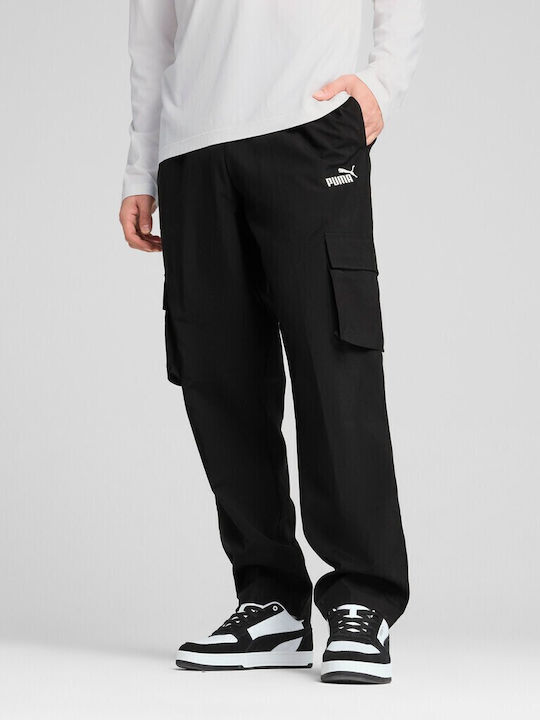 Logo Cargo-Hose Jogginghose Schwarz