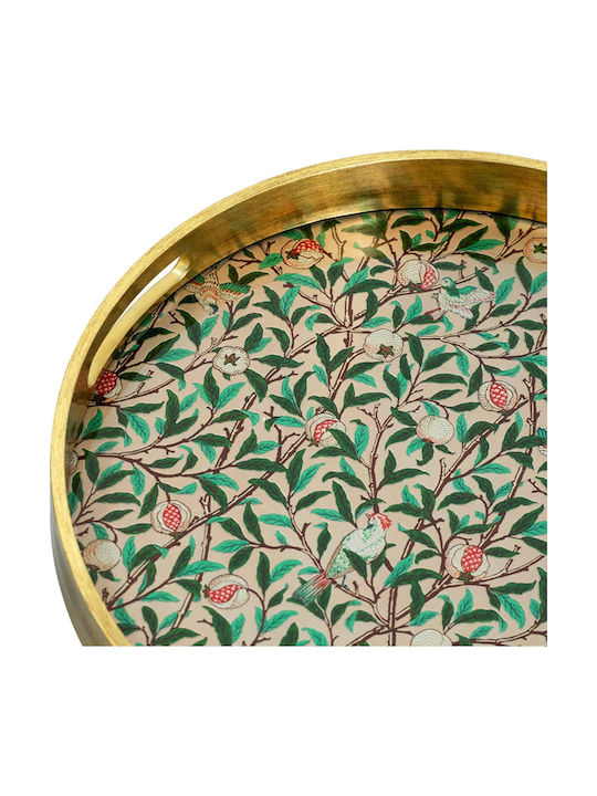 Artekko Round Serving Tray 40x40x4cm B8659 2pcs