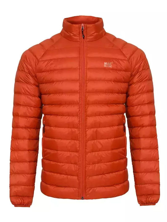 Jacket Puffer Grey/orange