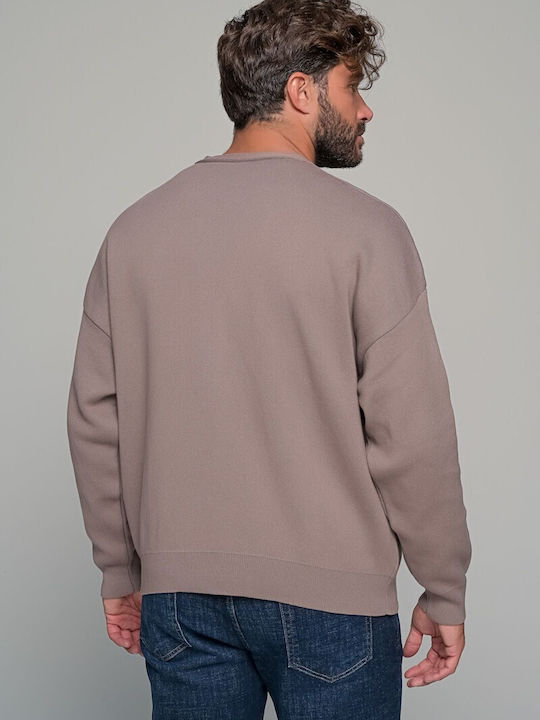 Herren Strickjacke mit Knöpfen Cigar