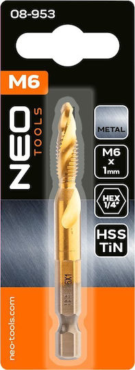 Burghiu Filetare HSS Tin M6x1 Mm Hex