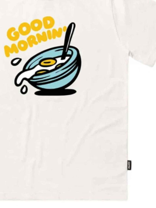 Good Morning Тениска Off-white