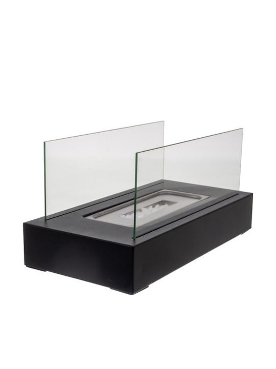 Focar Interior din metal Negru 35x18x17cm