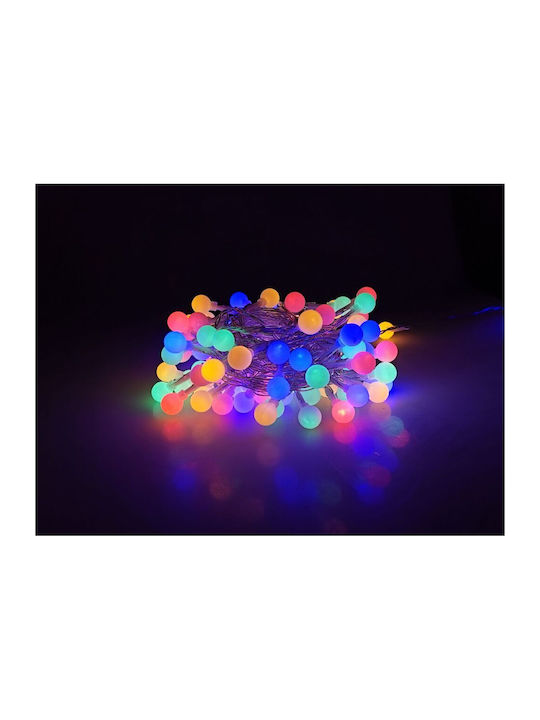 100 Lichterketten LED 10m. Mehrfarbige in Zeichenfolge 1Stück