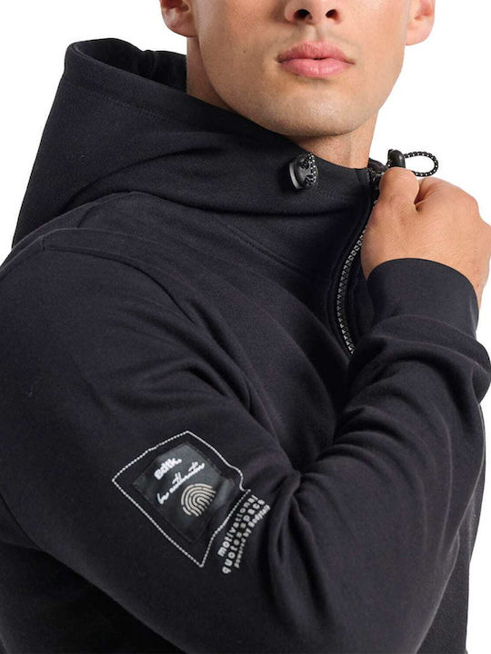 Authentic Hanorac cu Glugă Black