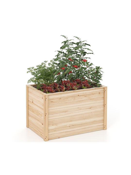 Costway Topf Hölzernes 100x64x65.5cm.