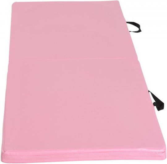 HomCom Αναδιπλούμενο Στρώμα Yoga Ροζ (180x60x5cm)