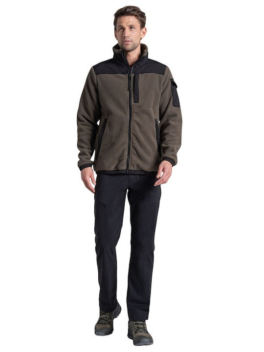 Ανδρική Ζακέτα Fleece Woodland Green
