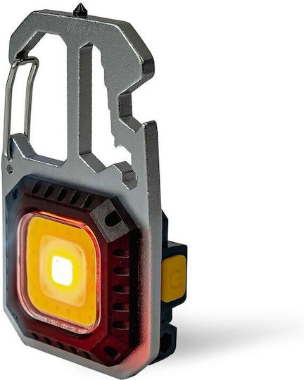 Technik Wiederaufladbar Taschenlampe LED mit maximaler Helligkeit 400lm Rot