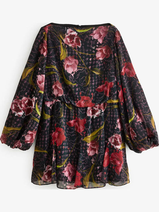 Mini Abendkleid Burgundy
