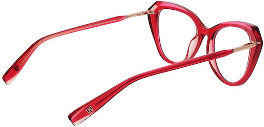 Bulget Eyeglass Frame Butterfly Red BG6499 P04