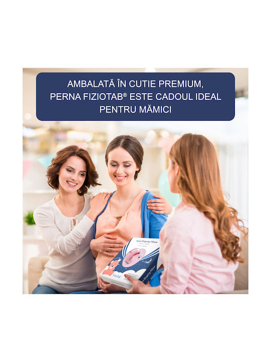 Perna De Somn Pentru Copii Din Spumă De Memorie Roz 20.5x25cm